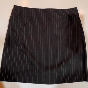 Pinstripe Mini Skirt 🖤